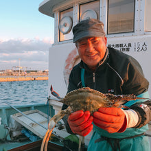 画像をギャラリービューアに読み込む, ボイルワタリガニ 4尾(無添加)